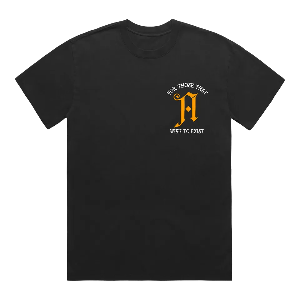 architects-for-those-that-wish-to-exist-astronaut-t-shirt-schwarz-baumwolle image 1