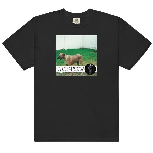 haha-t-shirt-schwarz-album-baumwolle-s-4xl image 1