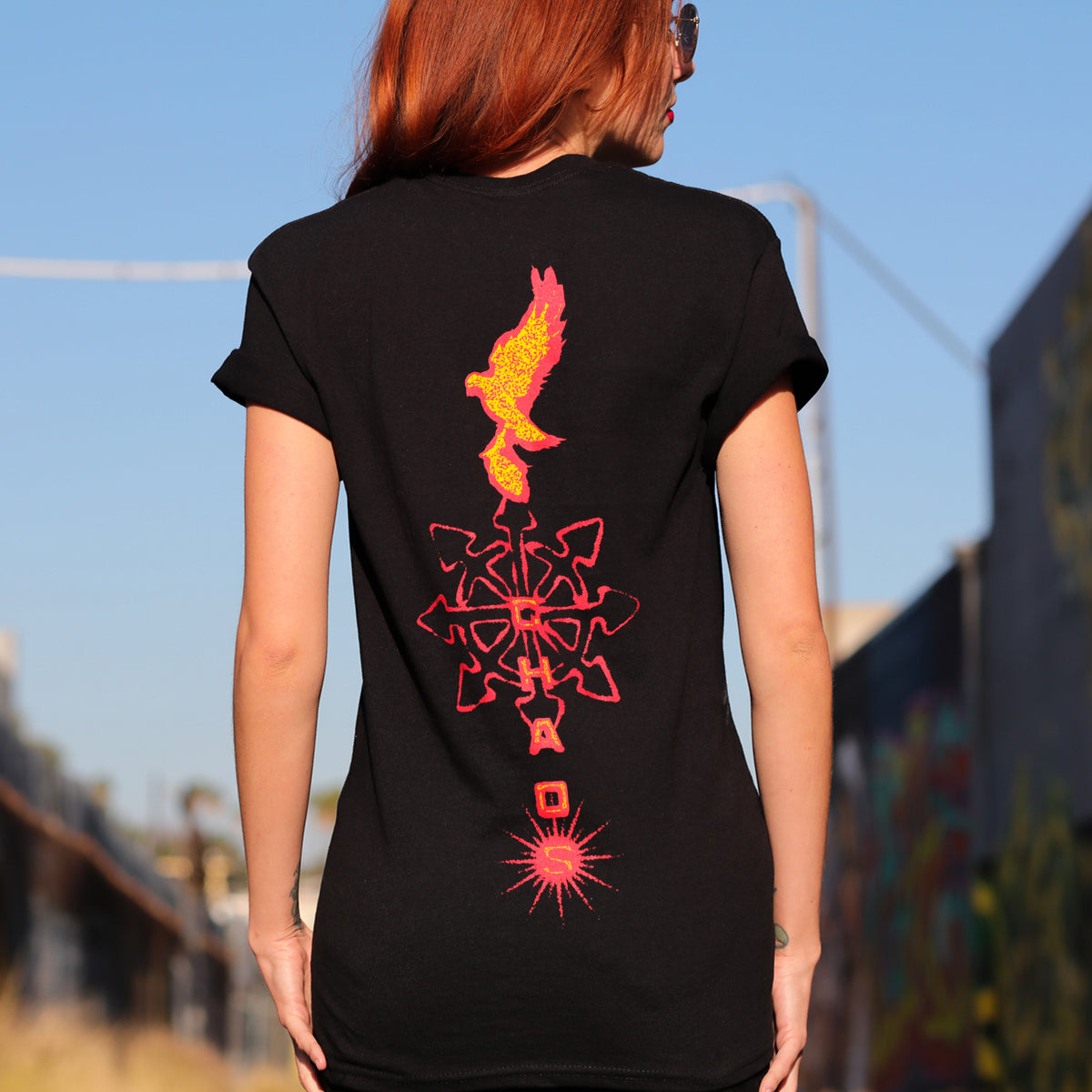hollywood-undead-chaos-tee-t-shirt-schwarz-100-baumwolle image 3