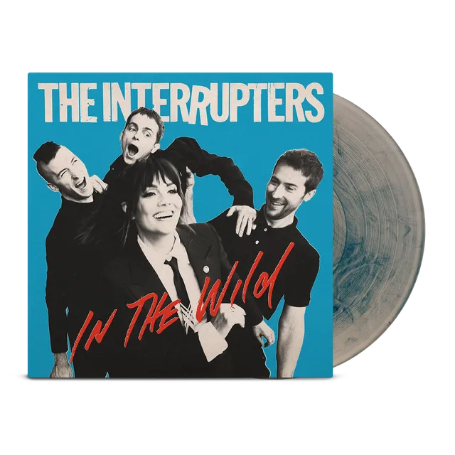 the-interrupters-in-the-wild-lp-vinyl-clear-blau-14-songs image 1