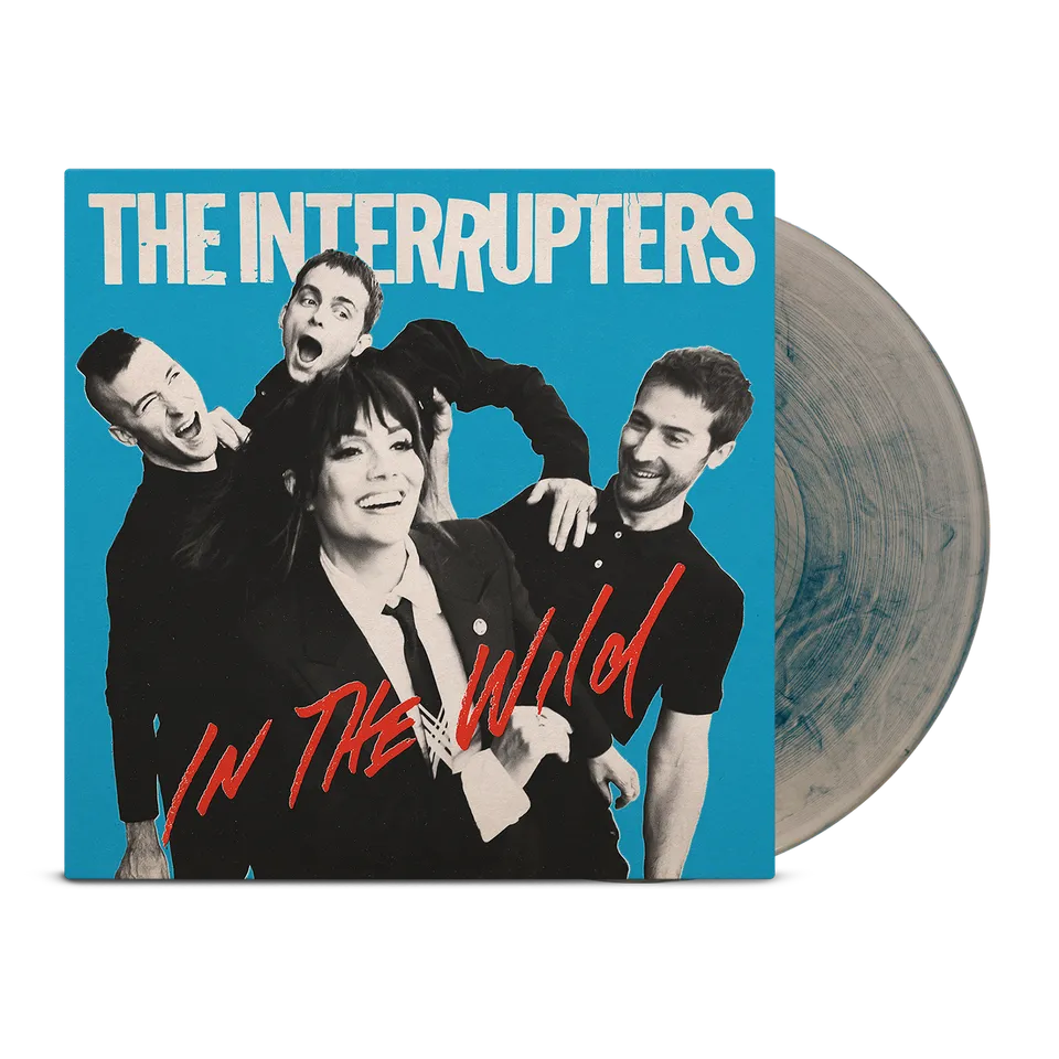 the-interrupters-in-the-wild-lp-vinyl-clear-blau-14-songs image 1