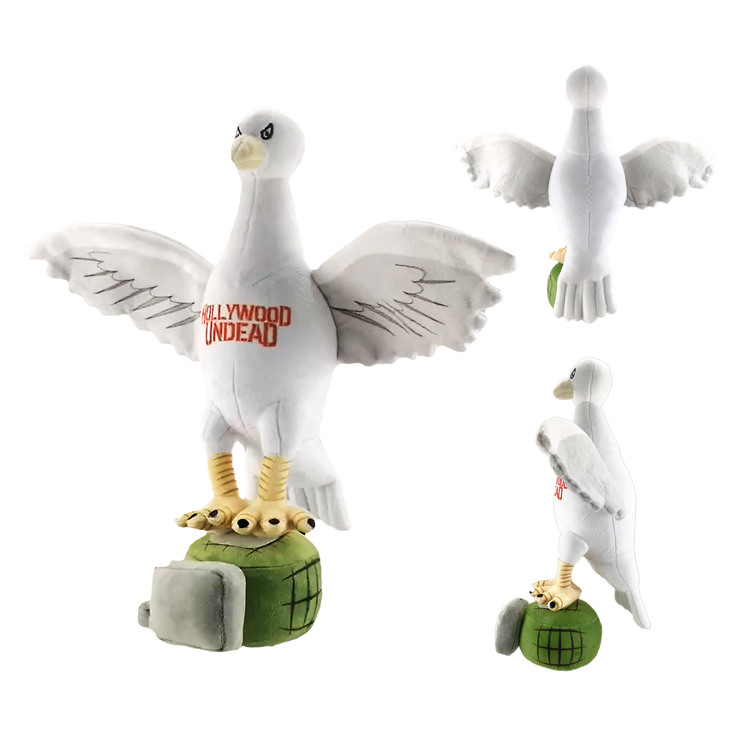 hollywood-undead-accessories-dove-grenade-plushie-limitiert-36-cm image 2