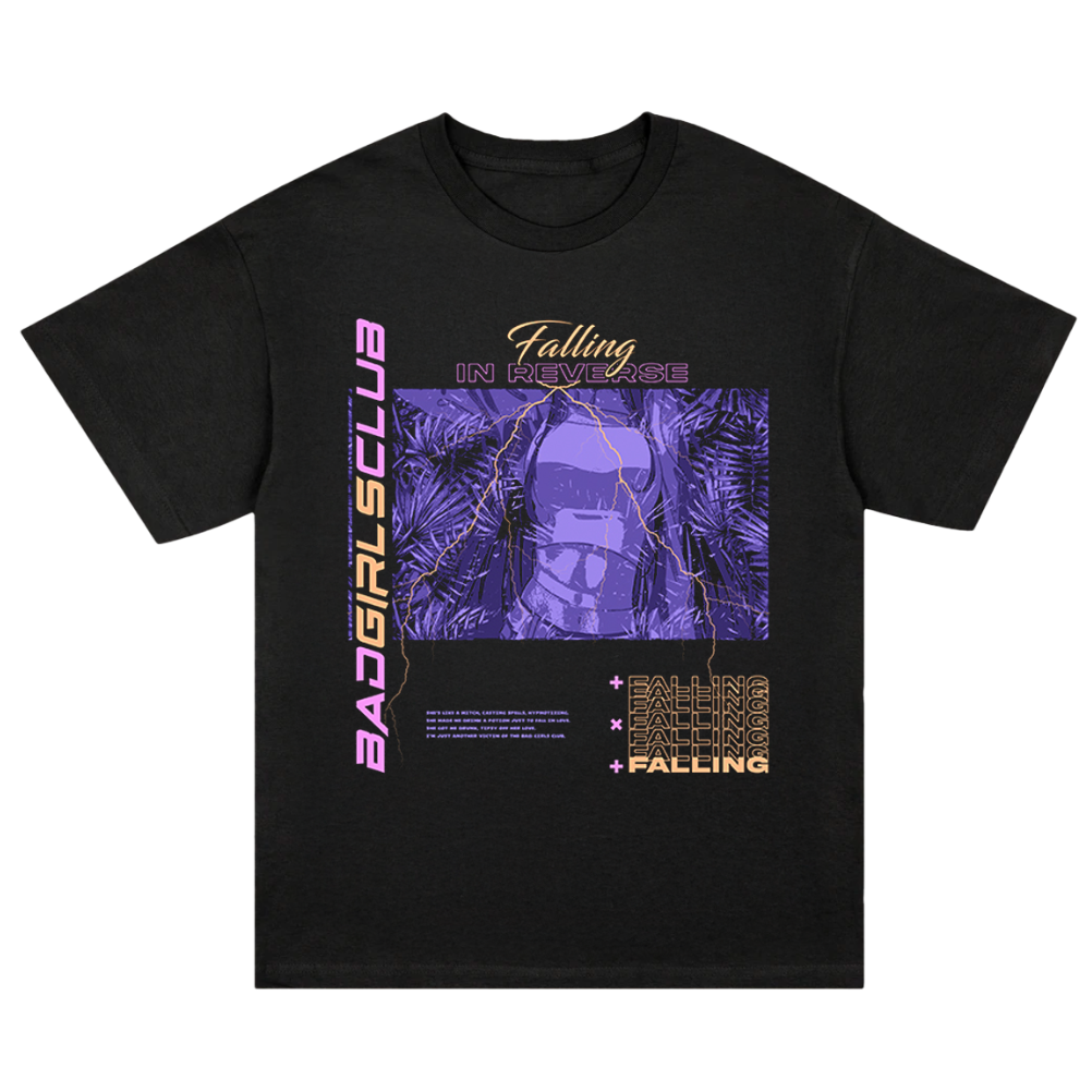 falling-in-reverse-bad-girls-club-tee-t-shirt-baumwolle image 1