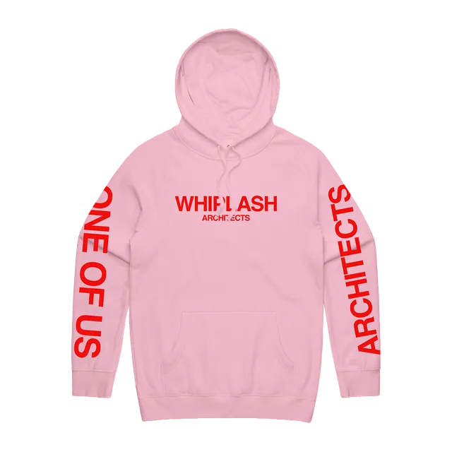 architects-one-of-us-pink-hoodie-rosa-kapuzenpullover-regular-fit image 1