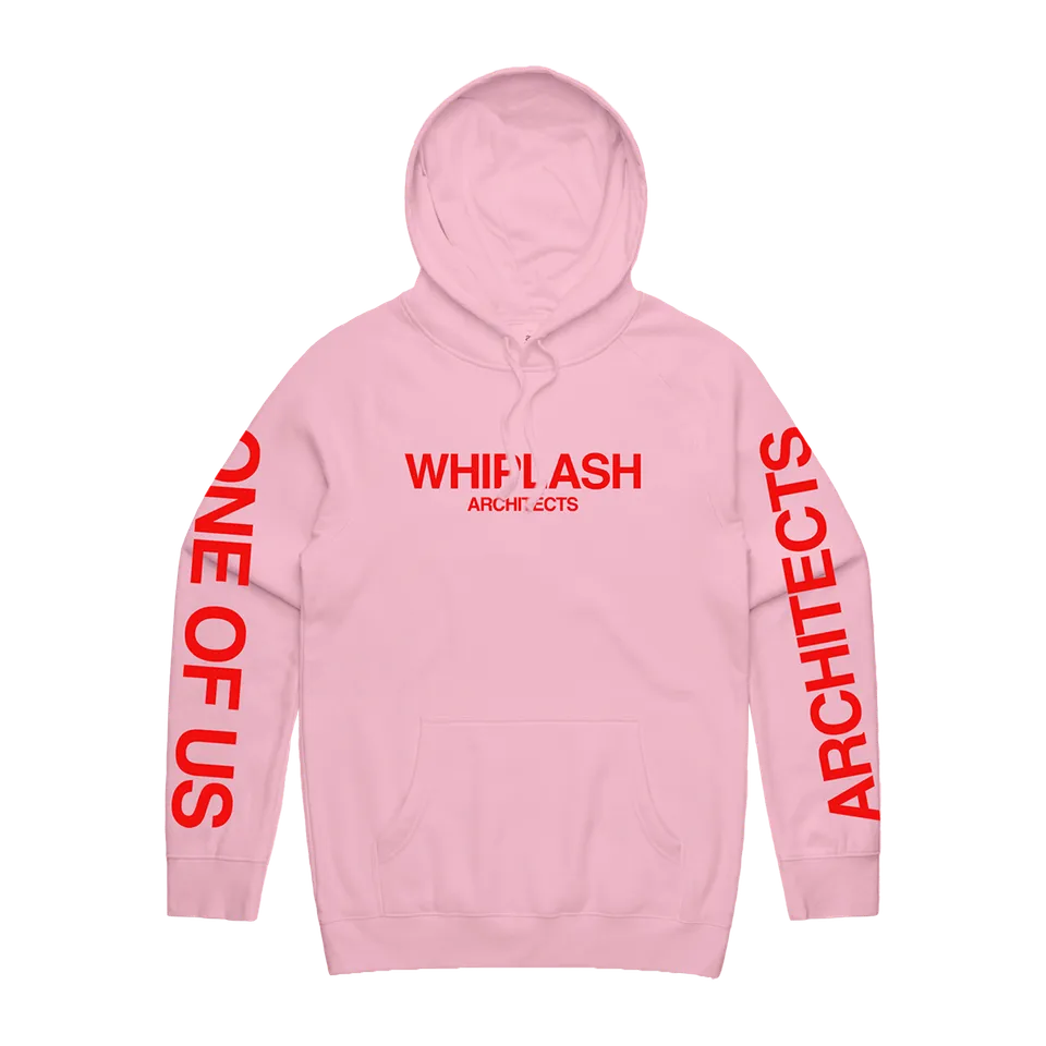 architects-one-of-us-pink-hoodie-rosa-kapuzenpullover-regular-fit image 1