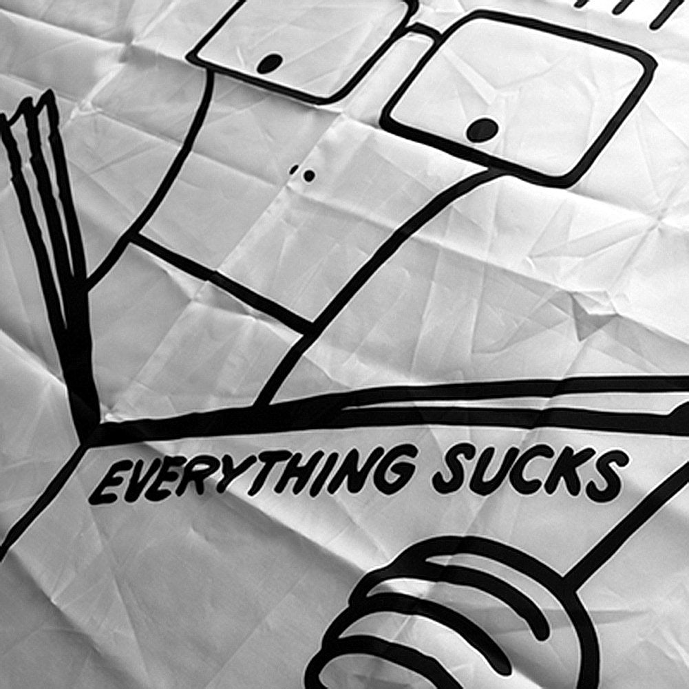 descendents-everything-sucks-flagge-fahne-wei-116-cm image 2