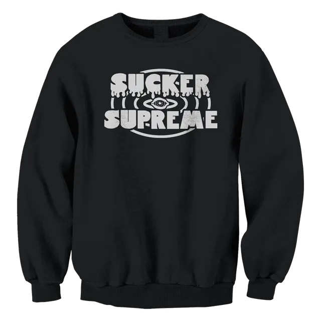 rosie-tucker-sick-sad-crewneck-black-pullover image 1