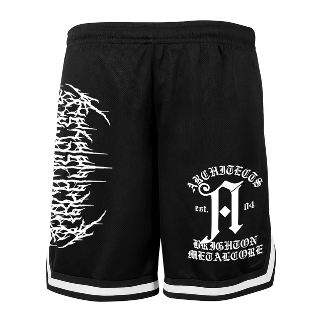 architects-black-metal-logo-mosh-shorts-schwarz image 1