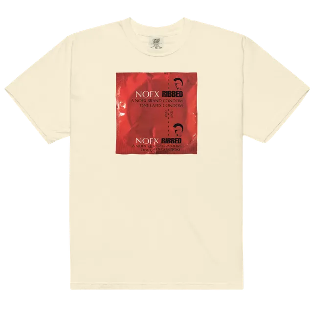 nofx-ribbed-t-shirt-ivory-baumwolle-cover-print image 1