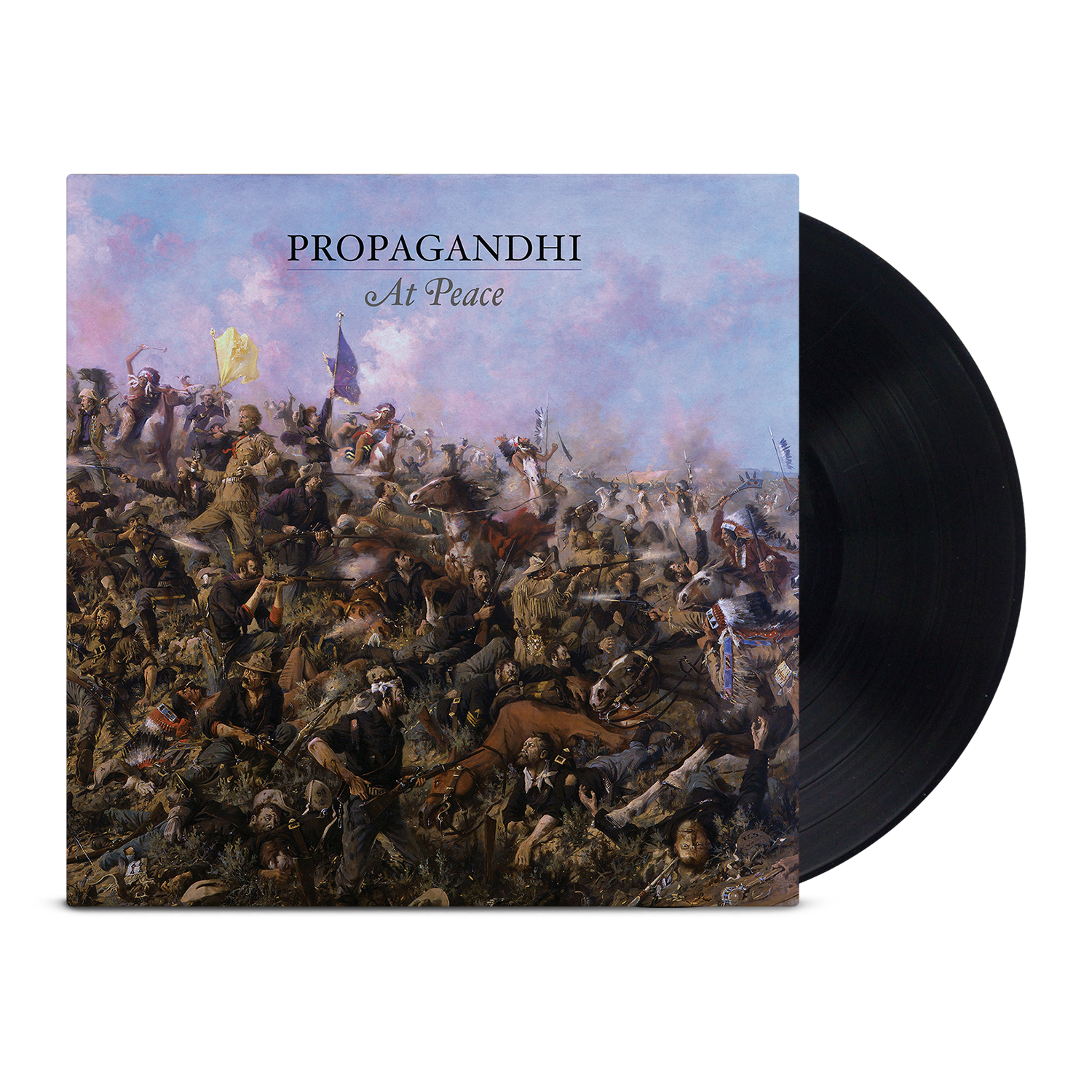 propagandhi-at-peace-lp-vinyl-schwarzes-album image 1
