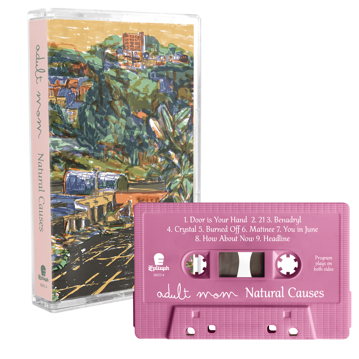 adult-mom-natural-causes-kassette-pink-limitiert-tape image 1