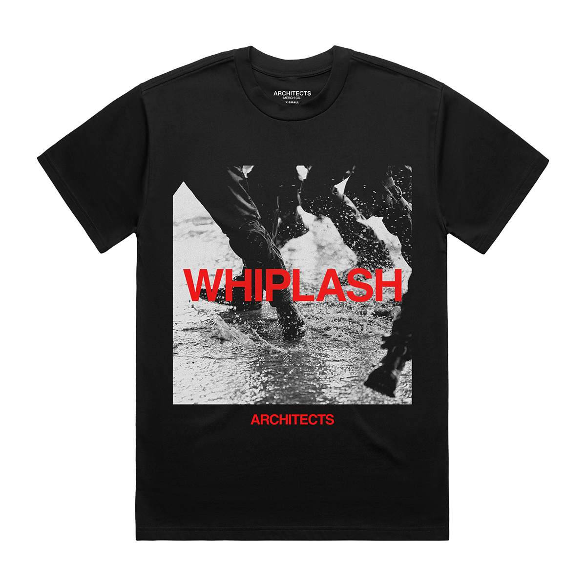 architects-whiplash-single-t-shirt-schwarz-regular-fit-baumwolle image 1