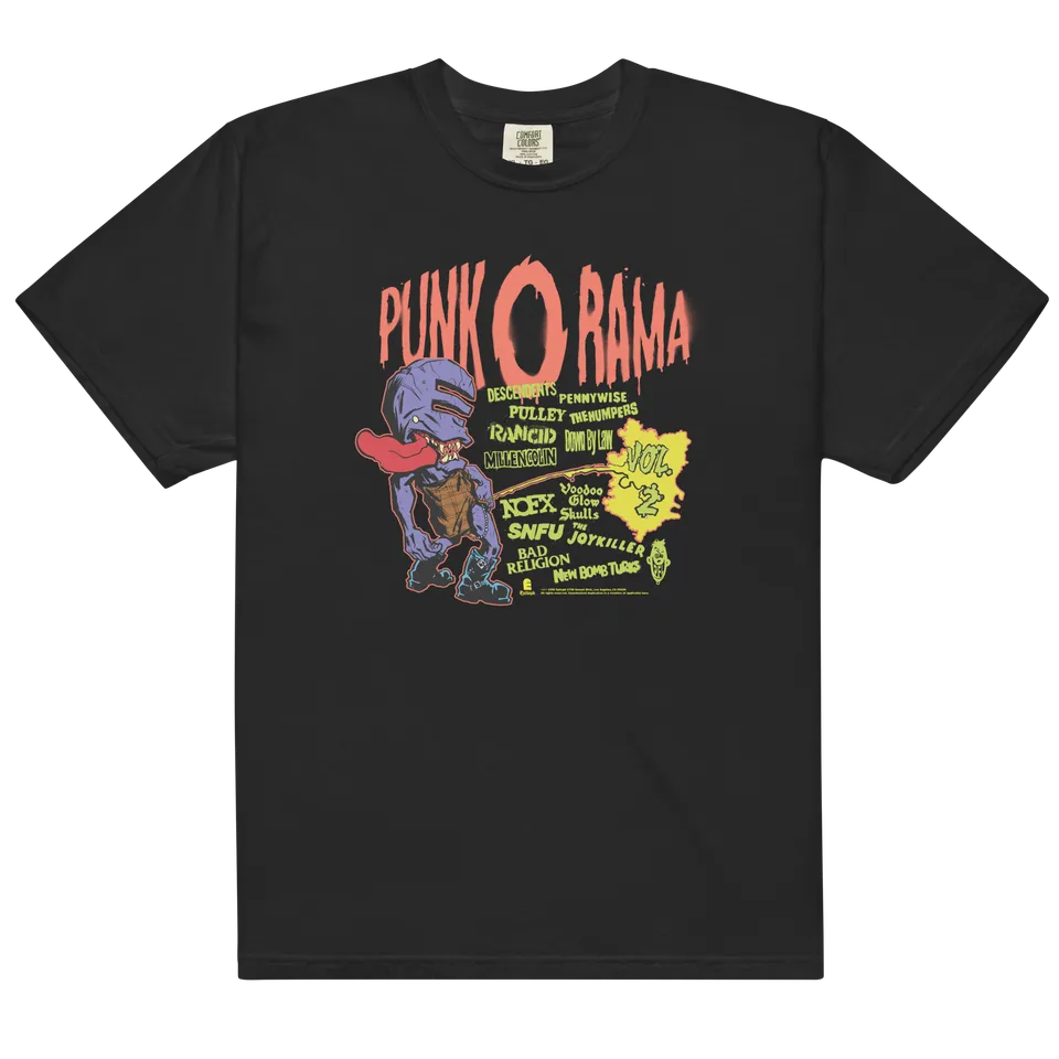 punk-o-rama-vol-2-t-shirt-schwarz-baumwolle image 1