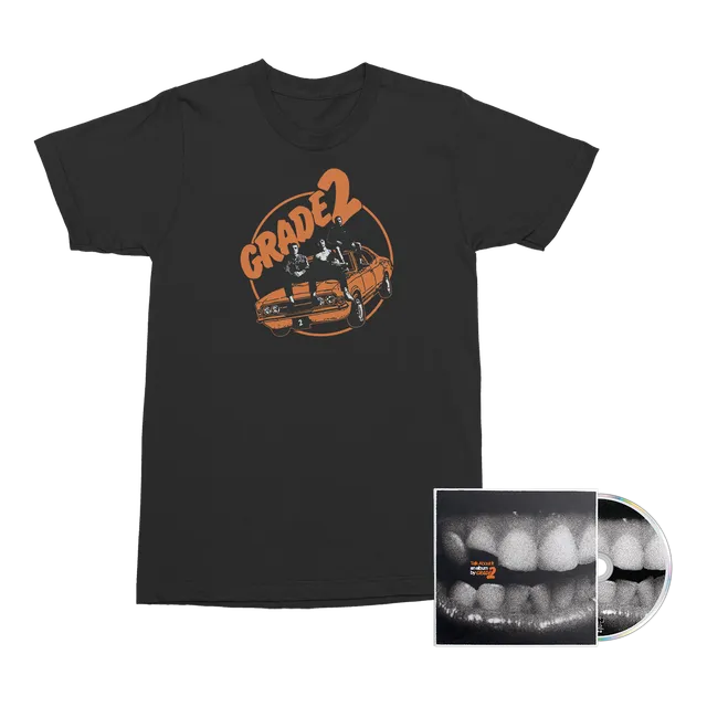 grade-2-talk-about-it-cd-car-t-shirt-bundle-schwarz-2 image 1