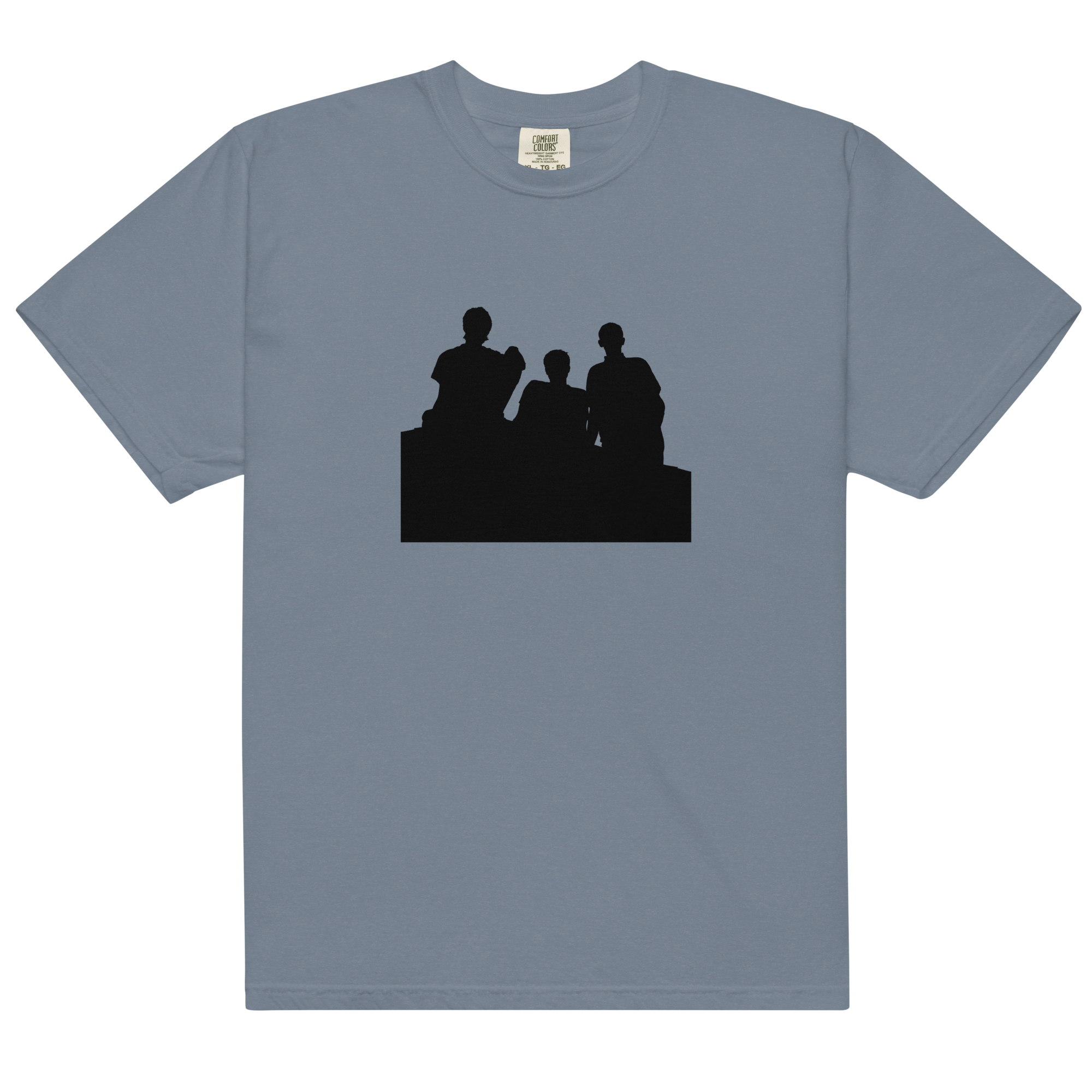 40-oz-to-fresno-t-shirt-blau-baumwolle image 1
