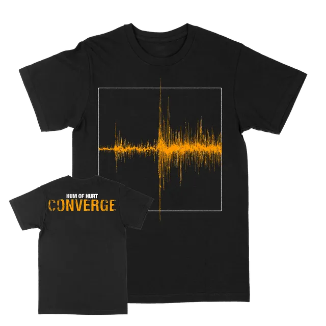 converge-hum-of-hurt-t-shirt-schwarz-baumwolle image 1