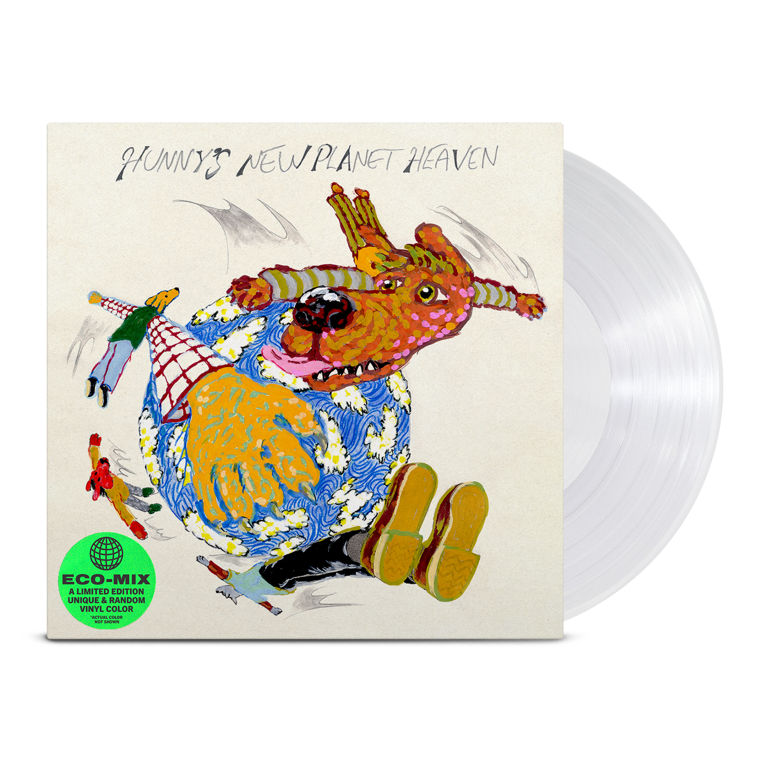 hunny-new-planet-heaven-lp-vinyl-eco-mix-limitiert image 1