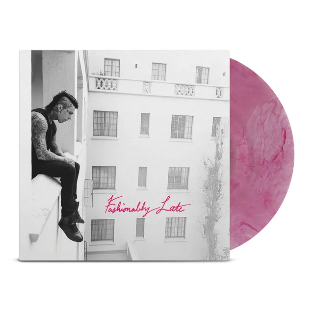 falling-in-reverse-fashionably-late-lp-red-marble-vinyl image 1