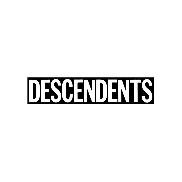 descendents-logo-sticker-schwarz-wei-3-8x17-8cm image 1