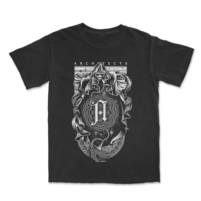 architects-reaper-t-shirt-schwarz-aus-100-baumwolle image 1