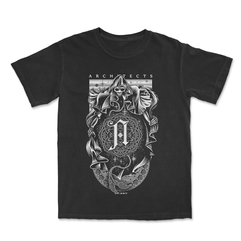 architects-reaper-t-shirt-schwarz-aus-100-baumwolle image 1