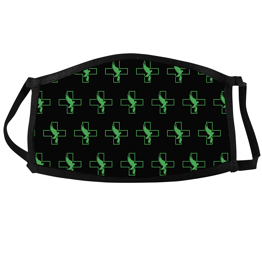 hollywood-undead-face-masks-d-g-pattern-maske-schwarz-allover-baumwolle image 1