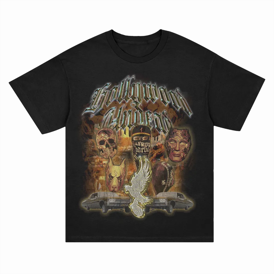 hollywood-undead-bling-t-shirt-schwarz-baumwolle image 1