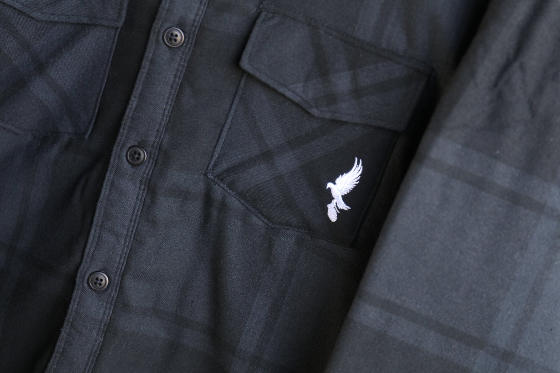hollywood-undead-dove-grenade-flanelljacke-kariert-gesteppt image 6