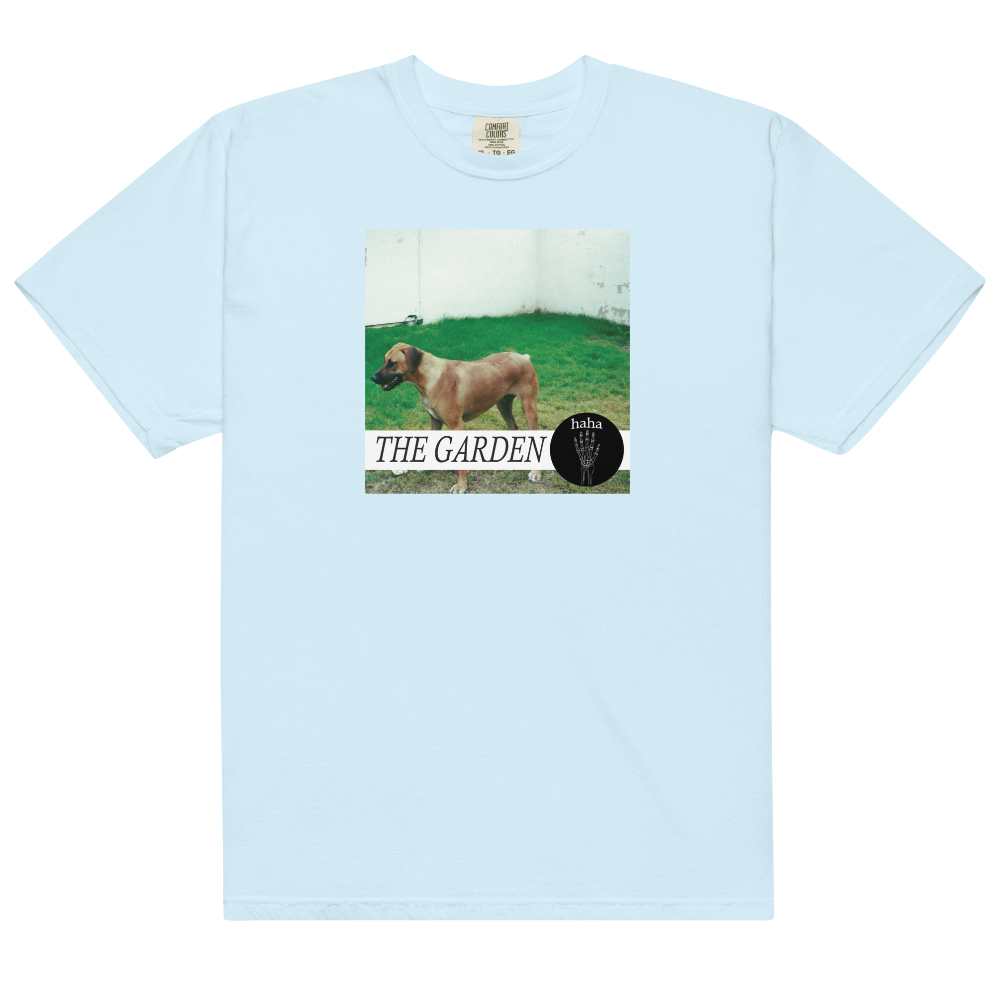 haha-t-shirt-hellblau-light-blue-baumwolle image 1